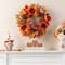 Glitzhome® 24" Fall Sunflower, Pinecone and Berry Wreath